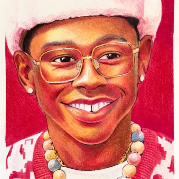 Hand drawn Tyler the Creator orginal artwork. - Picture 3 of 3